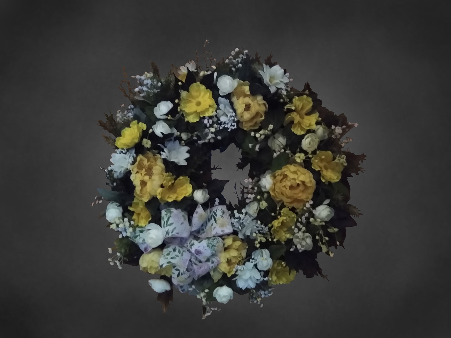 Summer Floral Handmde Wreath