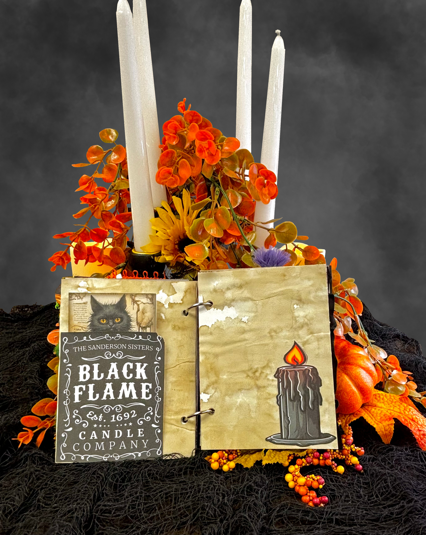 Halloween Themed Handmade Journal