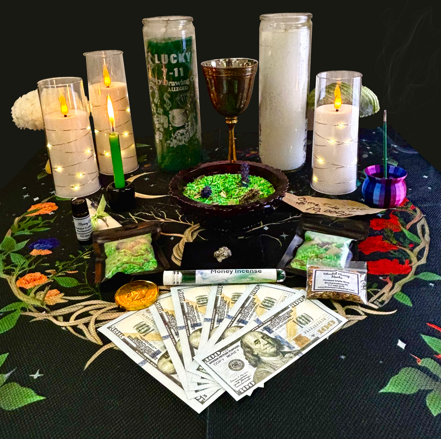 Wealth & Prosperity Ritual Kit