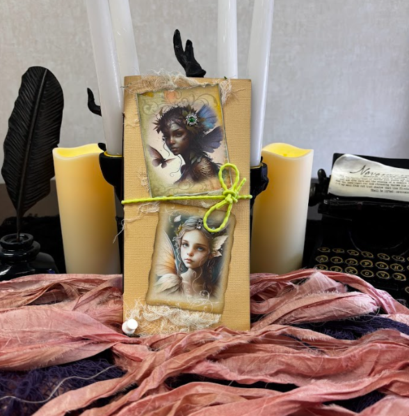 Fairy-Themed Handmade Journal