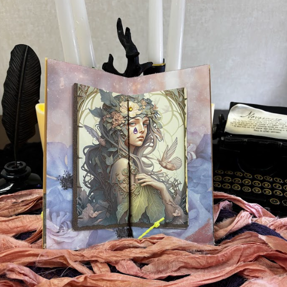 Fairy-Themed Handmade Journal